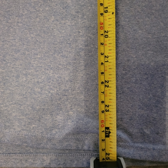 Nike Dri-Fit Light Blue Short Sleeve Tee T-Shirt Gym Running Workout Size XL - Picture 5 of 7